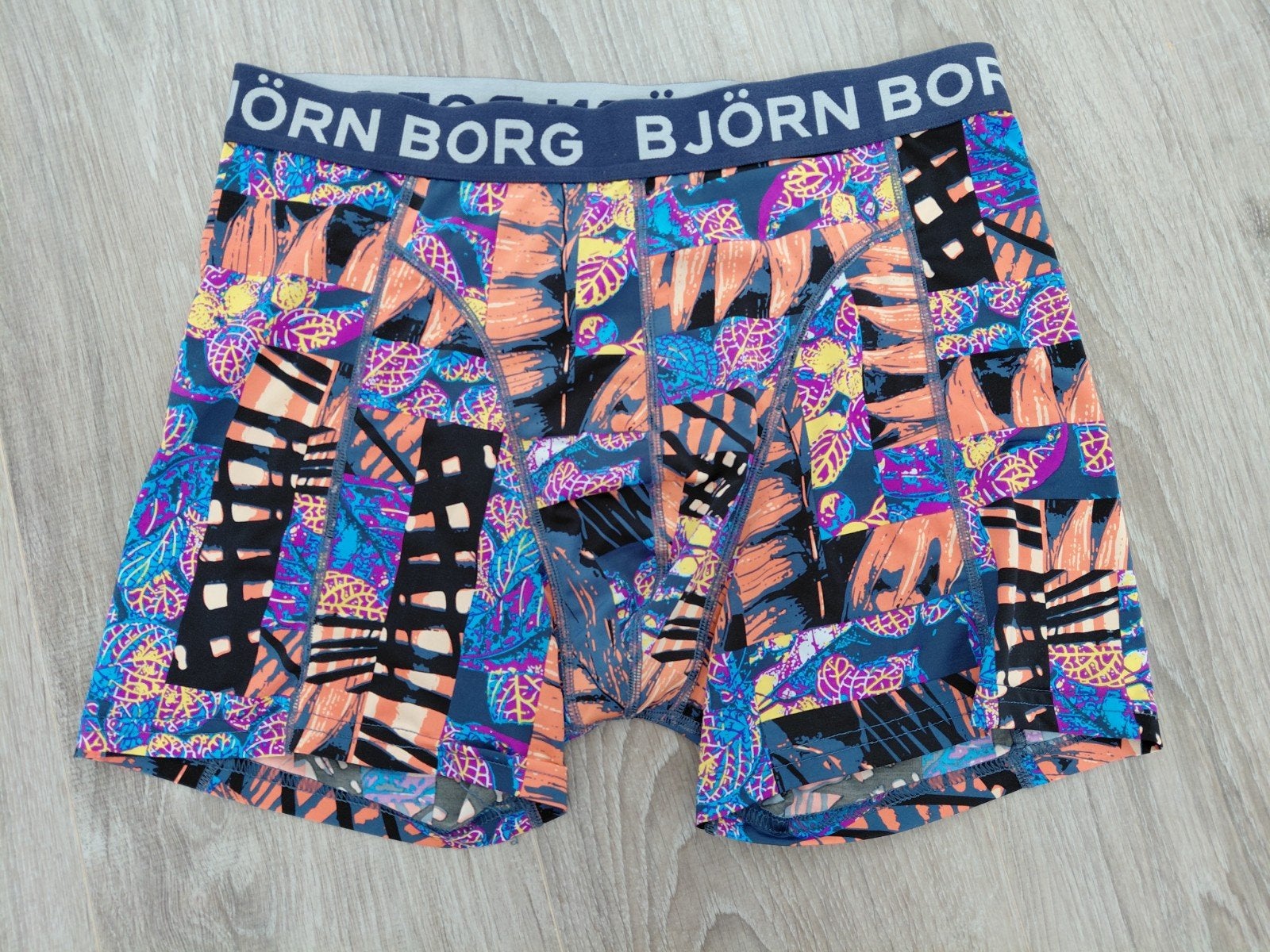 Björn Borg Boxer - Maat L - Kleurrijk patroon, Kleding | Heren, Ophalen of Verzenden, Meerkleurig, Björn Borg, Boxer