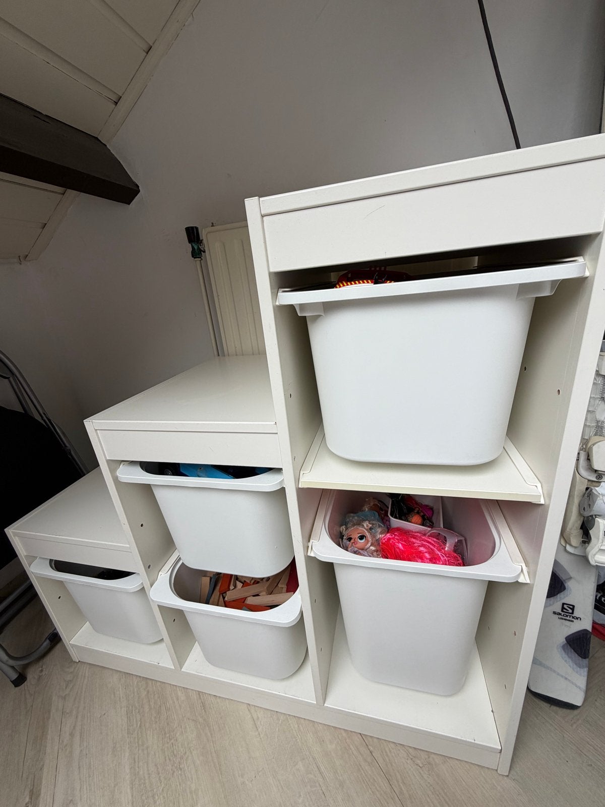 IKEA TROFAST Opbergmeubel - Wit (zonder bakken), Ophalen, Gebruikt, Kast