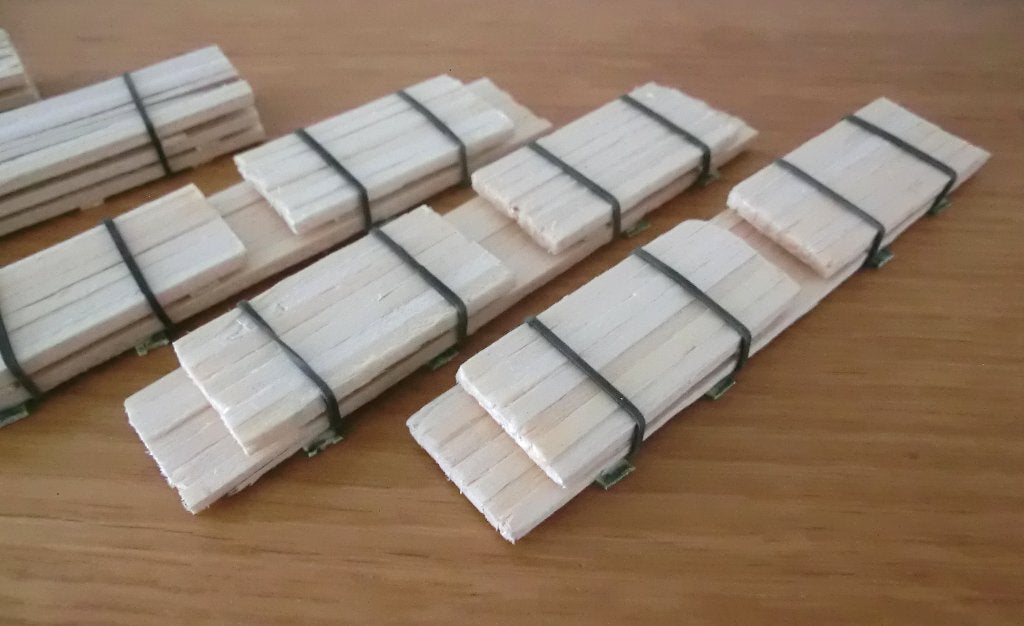 Lading hout voor Märklin wagen nr 4473, 4514 en 4694, Overige merken, Gelijkstroom of Wisselstroom, Ophalen of Verzenden, Nieuw