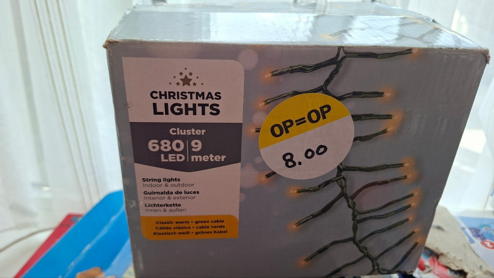 nieuw in doos, kerstverlichting, Ophalen of Verzenden, Nieuw