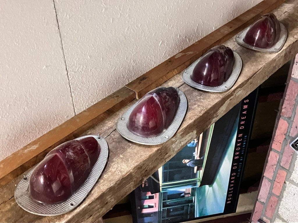 Achterlicht glaasjes voor Ford Taunus 17M P2, Auto-onderdelen, Ophalen of Verzenden, Nieuw, Ford