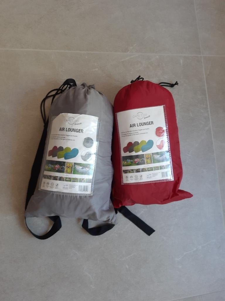 Air lounger cape cod tuinstoel, Ophalen, Zo goed als nieuw, Rood, Zitzakstoel