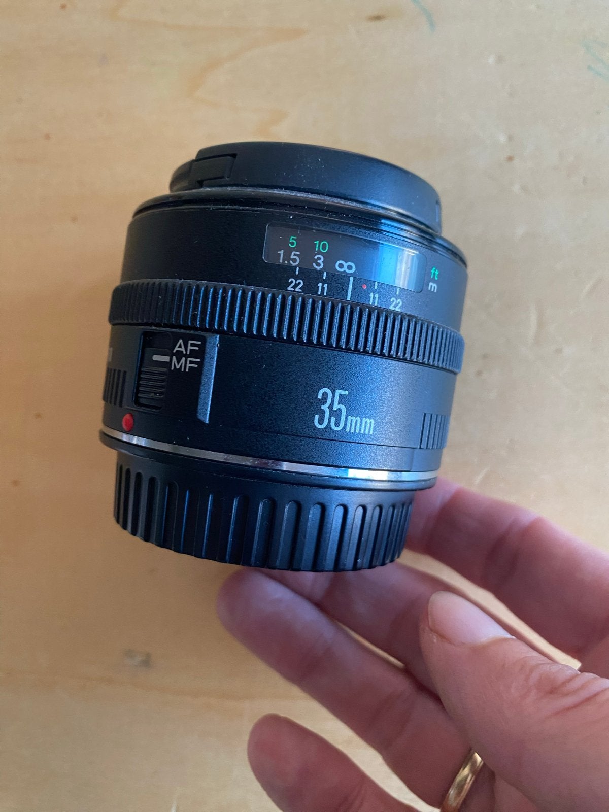 Canon EF 35mm f/2 Lens voor spiegelreflexcamera, Gebruikt, Canon, Autofocus, Ophalen of Verzenden