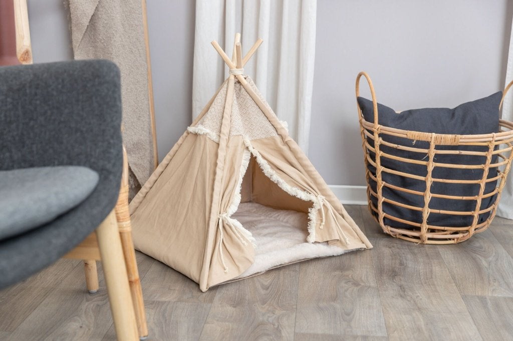Hondenmand tipi tent hondenhuis Boho van € 44,99 nu € 27,95, Ophalen of Verzenden, ., ., Overige