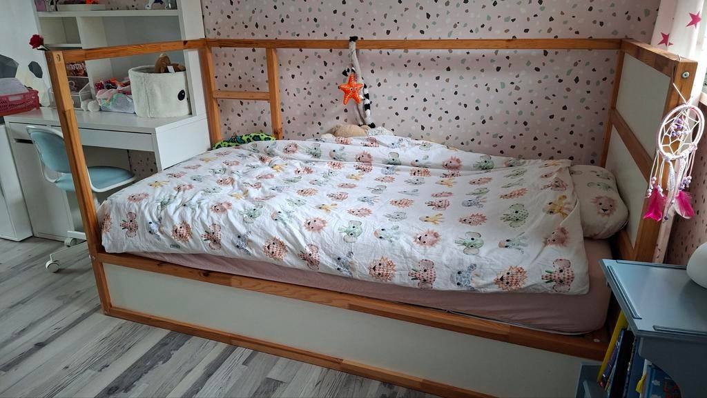 Ikea Kura keerbaar bed - Ideaal voor kinderkamer, Ophalen, 85 tot 100 cm, Gebruikt, Hoogslaper of Stapelbed