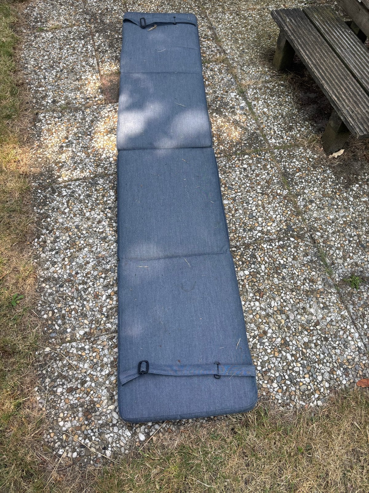 Opvouwbare kussens voor picknicktafel, Ophalen, Gebruikt, Rechthoekig, Hout