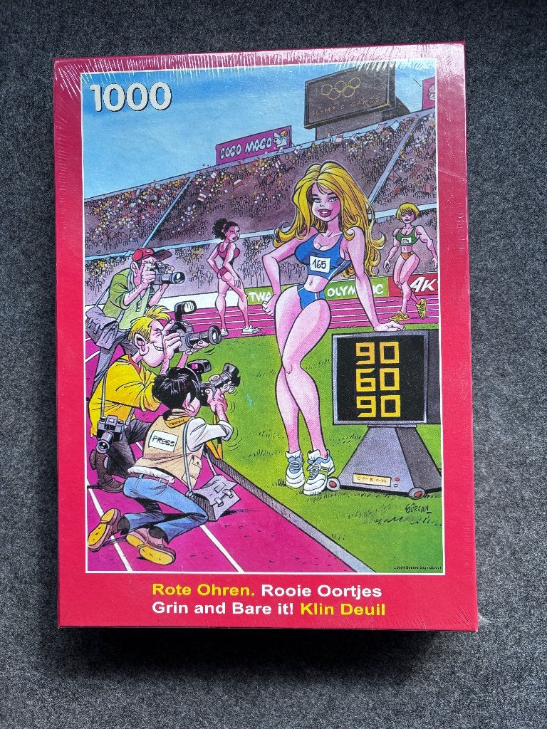 Puzzelman - Rooie oortjes, Hobby en Vrije tijd, Ophalen of Verzenden, 500 t/m 1500 stukjes, Nieuw, Legpuzzel