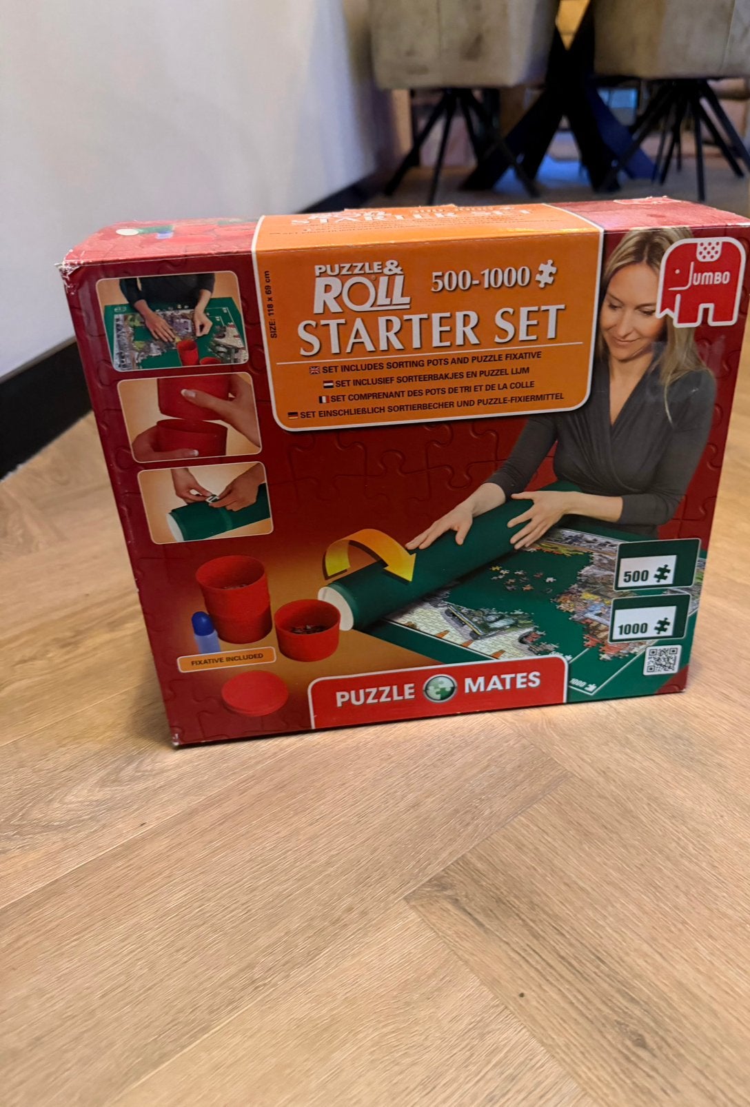 Puzzelmat, Hobby en Vrije tijd, Denksport en Puzzels, Ophalen of Verzenden, Minder dan 500 stukjes, Zo goed als nieuw, Rubik's of 3D-puzzel