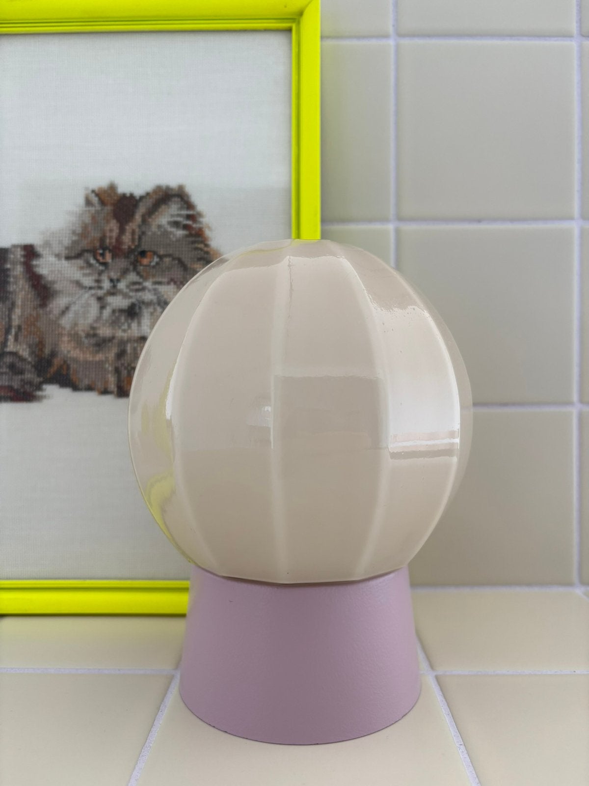 Thabur, art deco lamp, vintage plafondlamp, plafonnière, Antiek en Kunst, Ophalen of Verzenden