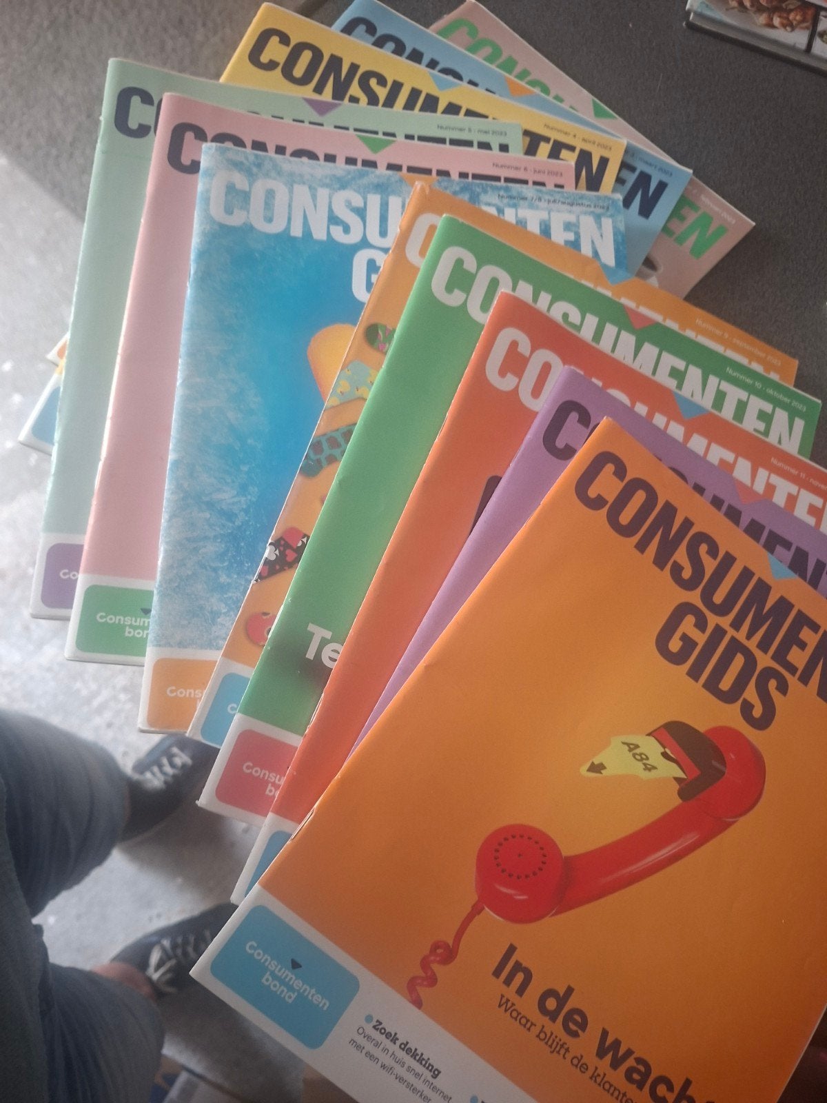 Consumentengids en Digitale Gids - Diverse edities, Ophalen, Gelezen, Overige typen