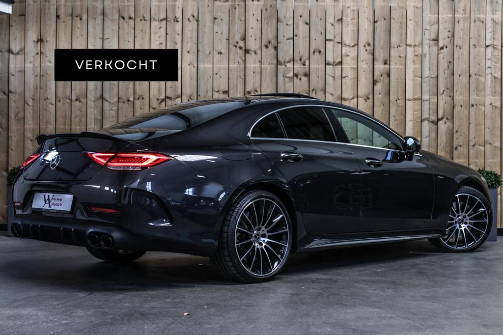 Mercedes-Benz CLS-klasse 450 4MATIC AMG *Pano*Burmester*360, Auto's, Mercedes-Benz, Gebruikt, Euro 6, 367 pk, Leder