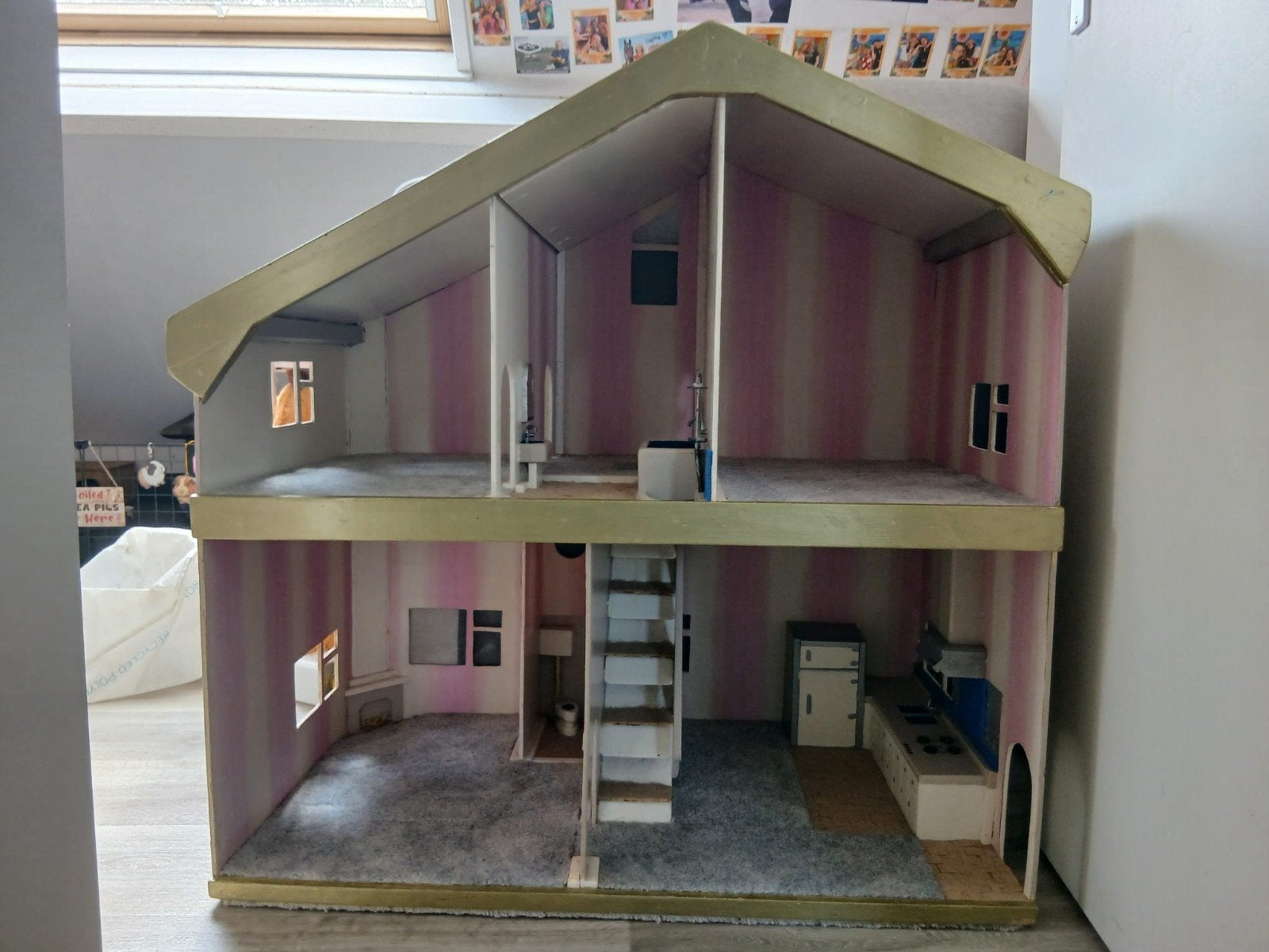 Barbie huis, Ophalen, Gebruikt, Poppenhuis