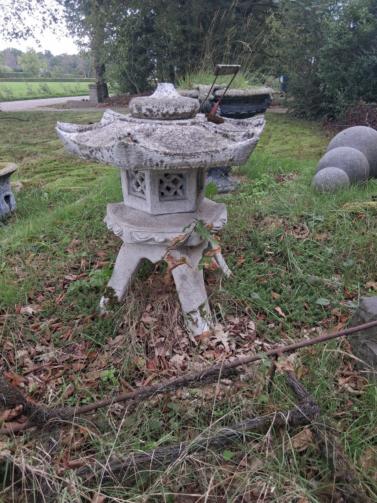 Mooi JAPANS huisje bestaat uit verschillende delen., Ophalen, Steen