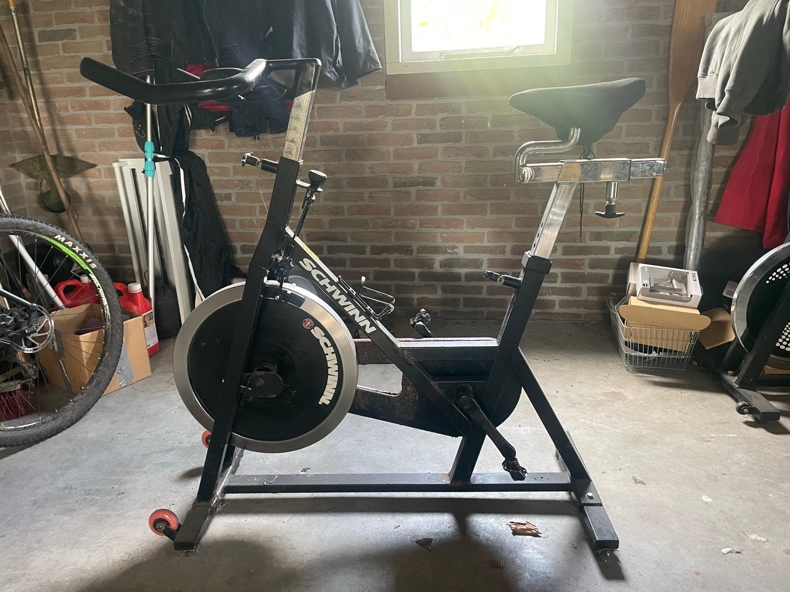 Schwinn Spinningfiets - Perfect voor thuistraining, Ophalen, Gebruikt, Spinningfiets, Metaal