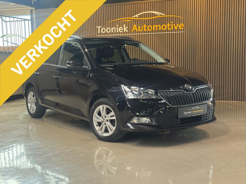 Skoda Fabia Combi 1.0 TSI Ambition Navigatie Airco LMV El.Ra, Auto's, Skoda, Voorwielaandrijving, Stof, Gebruikt, 1036 kg