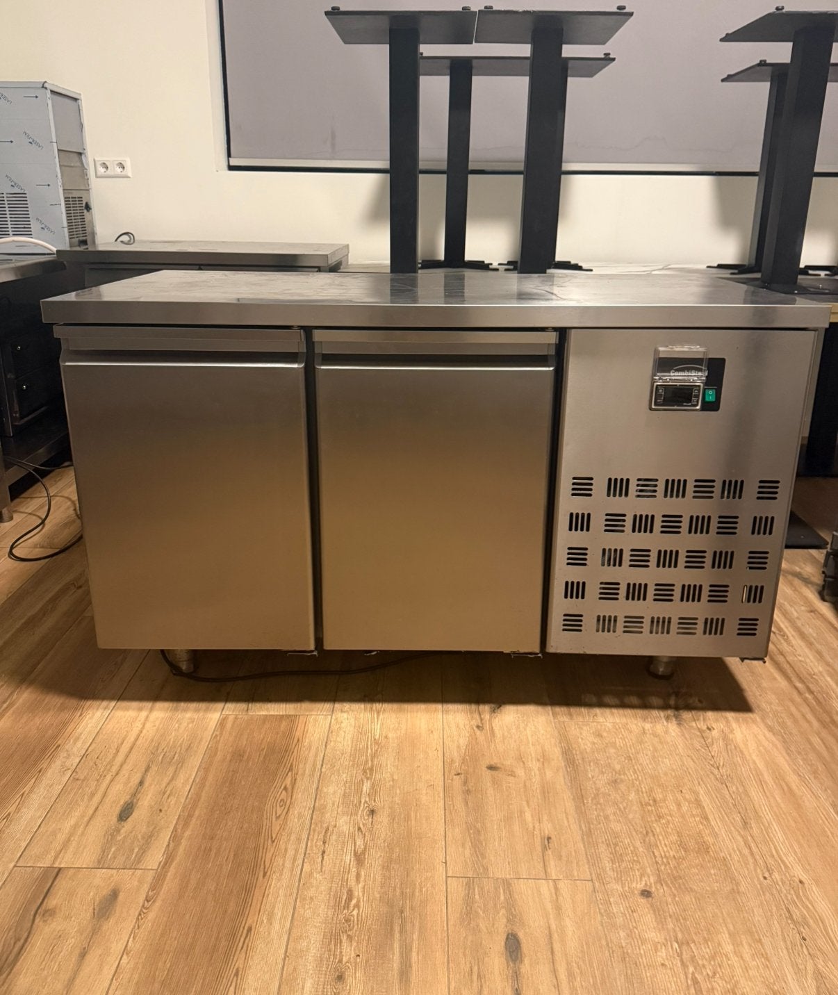CombiSteel RVS Koelwerkbank met 2 deuren, Witgoed en Apparatuur, Koelkasten en IJskasten, Ophalen, Minder dan 85 cm, 200 liter of meer