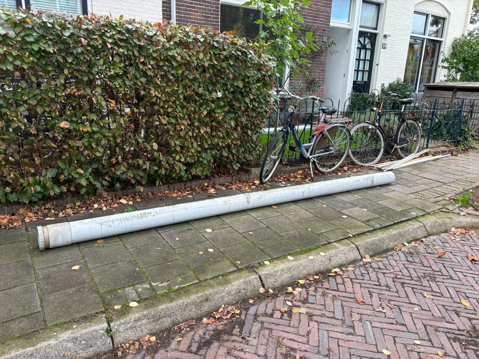 Gratis PVC buis 160 x 4.0mm x 4m MOET WEG, Ophalen, Afvoer, Gebruikt, Pvc