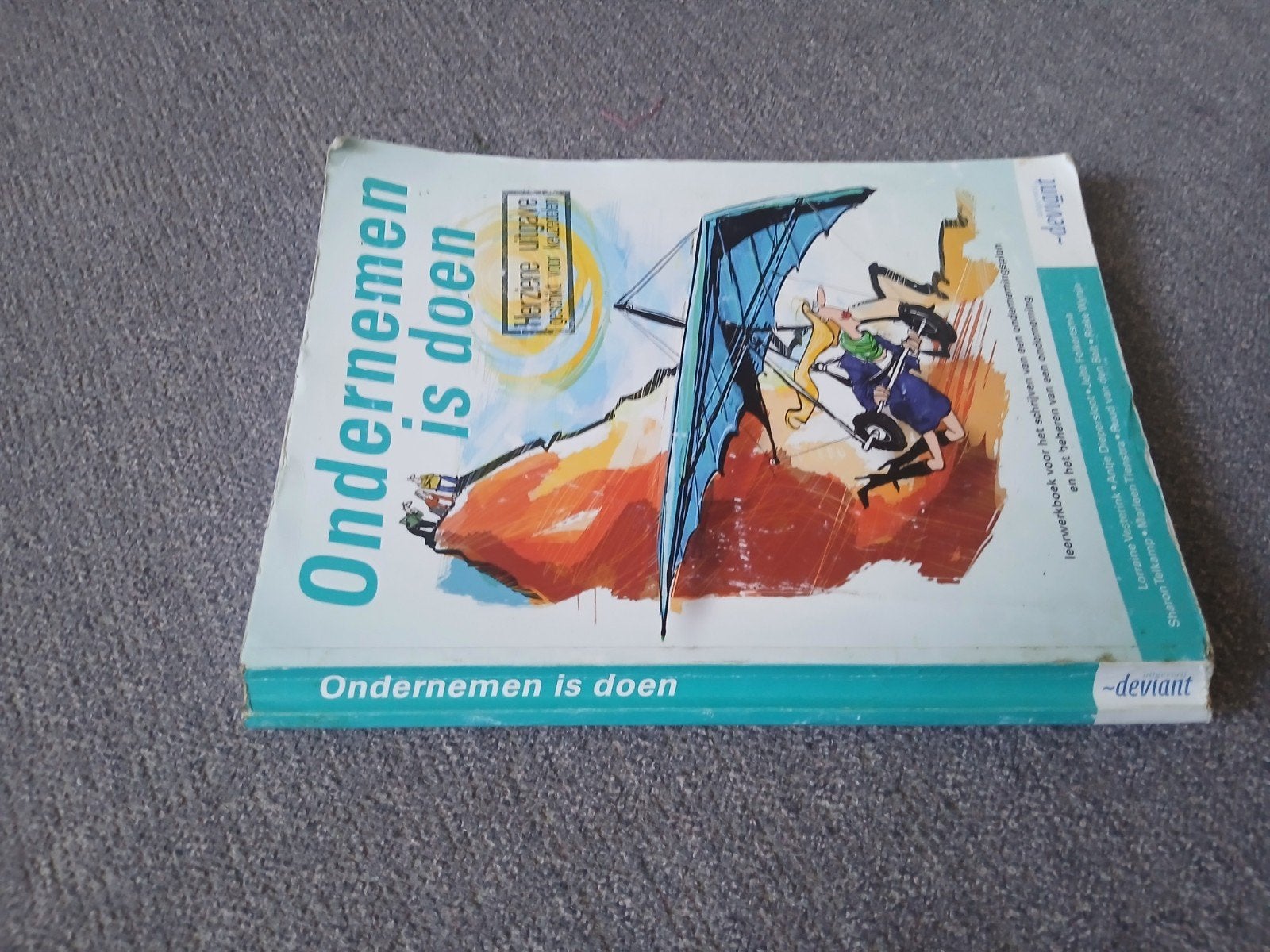 Ondernemen is doen - Leerboek voor ondernemingsplan, Gelezen, Loraine Vesterink, Antja Diepersloot, Jelte Folkertsma, Ophalen of Verzenden