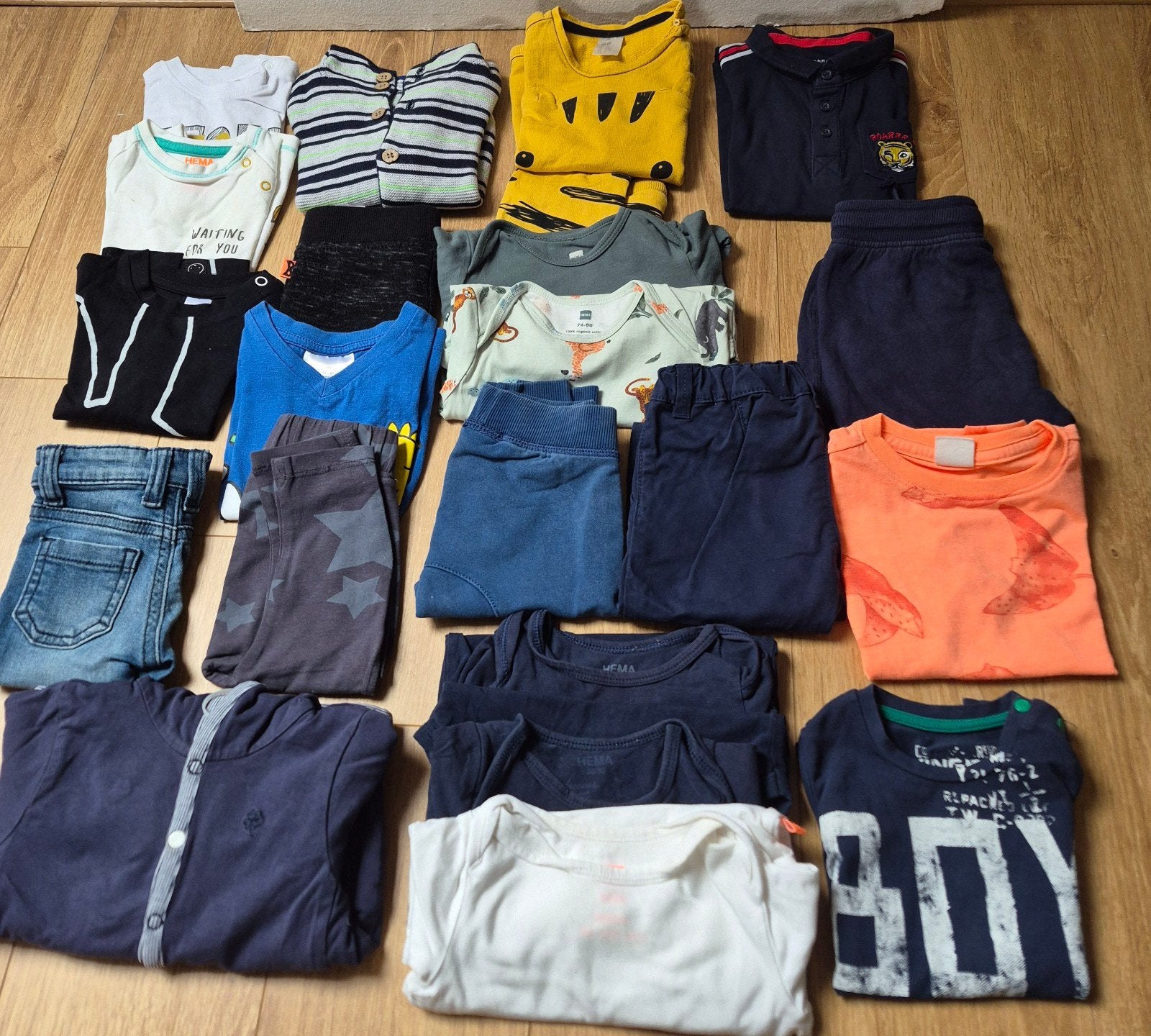 Kledingpakket jongen maat 62-68-74-80-86-92, Ophalen of Verzenden, Gebruikt, Maat 62