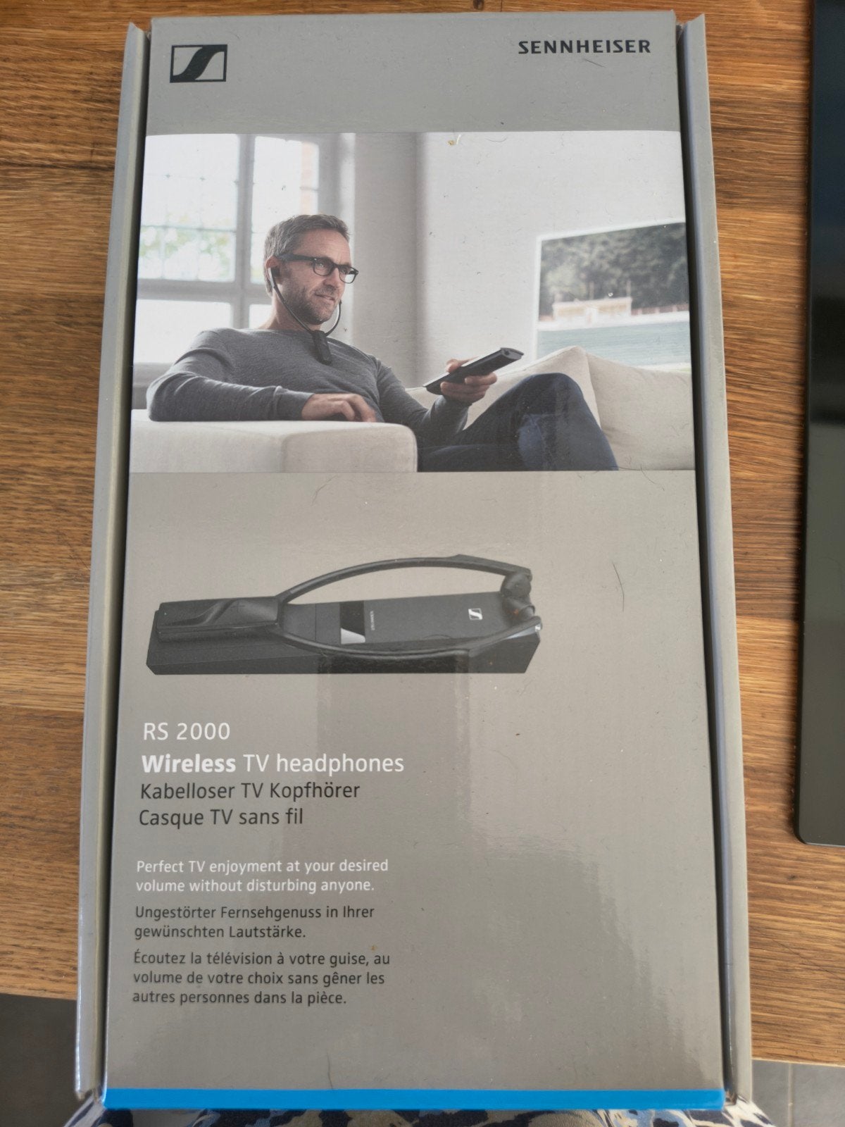 Sennheiser RS 2000 Draadloze TV Hoofdtelefoon, Sennheiser, Nieuw, Ophalen of Verzenden, Over-ear