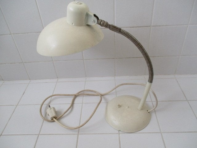 Vintage SIS lamp West Garmany wit, Gebruikt, Vintage, Wit, Ophalen of Verzenden