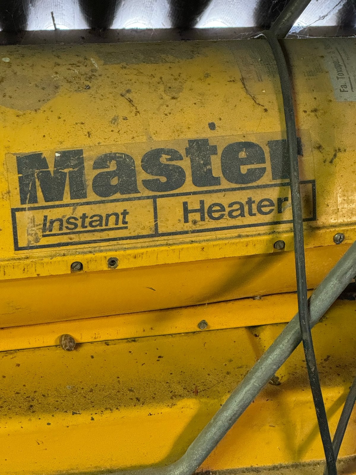 Master Instant Heater - Industriële Kachel op Wielen, Doe-het-zelf en Verbouw, Verwarming en Radiatoren, 30 tot 80 cm, Gebruikt