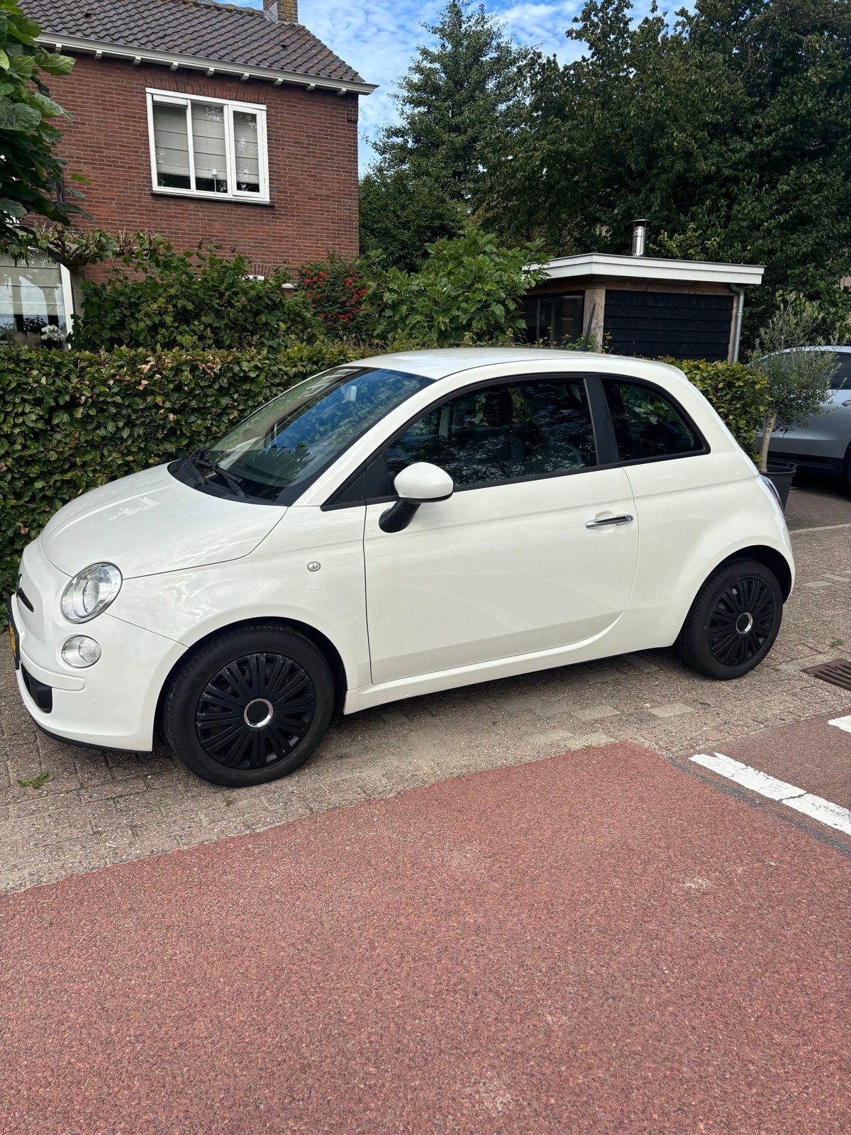 Fiat 500 1.0 TwinAir Pop (2014) 68000 km !, 840 kg, Wit, Origineel Nederlands, Handgeschakeld