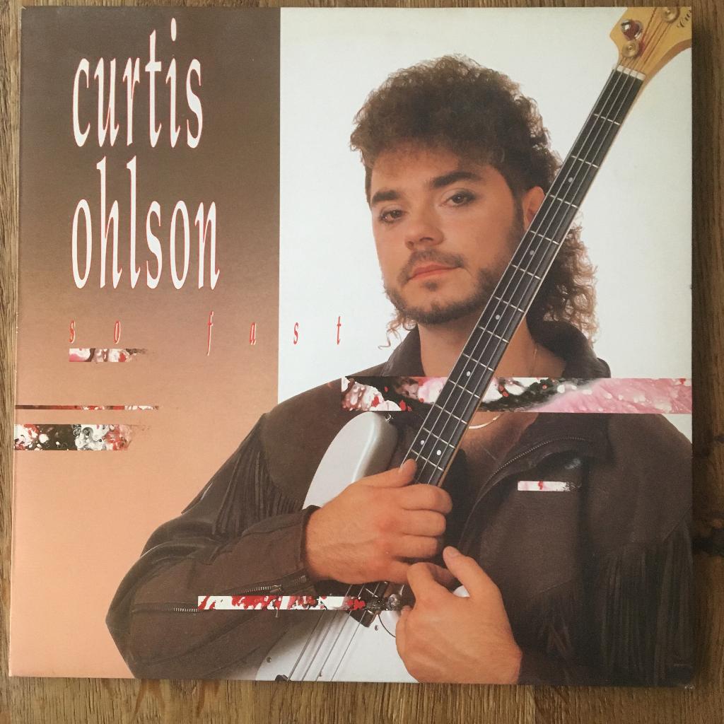 Curtis Ohlson So Fast LP jazz funk 1987 80s smooth bass, Ophalen of Verzenden, Gebruikt, 12 inch, Jazz