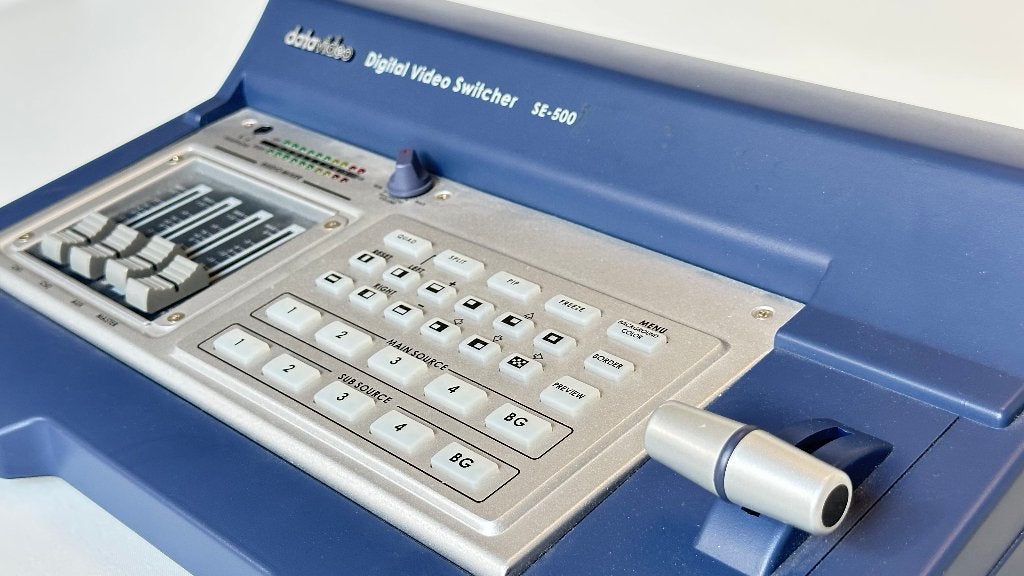 Datavideo Digital Video Switcher SE-500 (SD composiet & Y/C), Ophalen of Verzenden, Zo goed als nieuw, Video