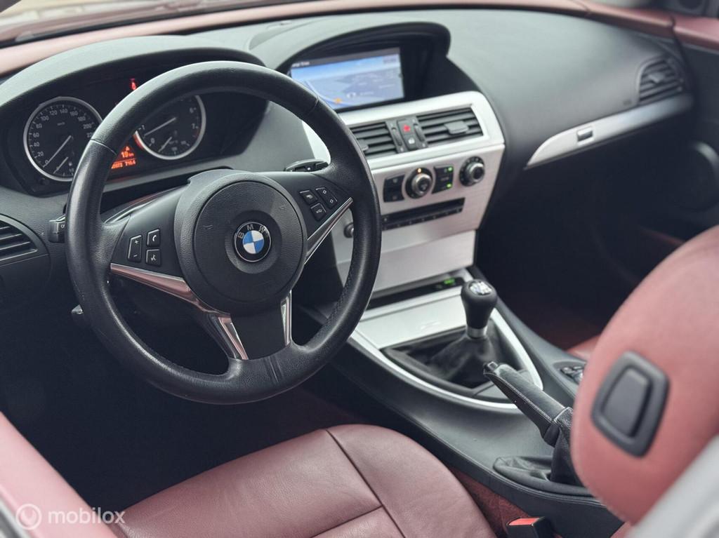 BMW 6-serie 630i Handbak, Facelift, Carpass, Uniek!, Auto's, 13 km/l, Achterwielaandrijving, Gebruikt, Leder