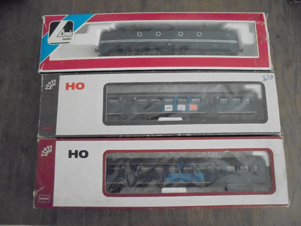 Lima H0 NS 1310 + 2x Plan E, Hobby en Vrije tijd, Gelijkstroom, Analoog, Ophalen of Verzenden, Lima