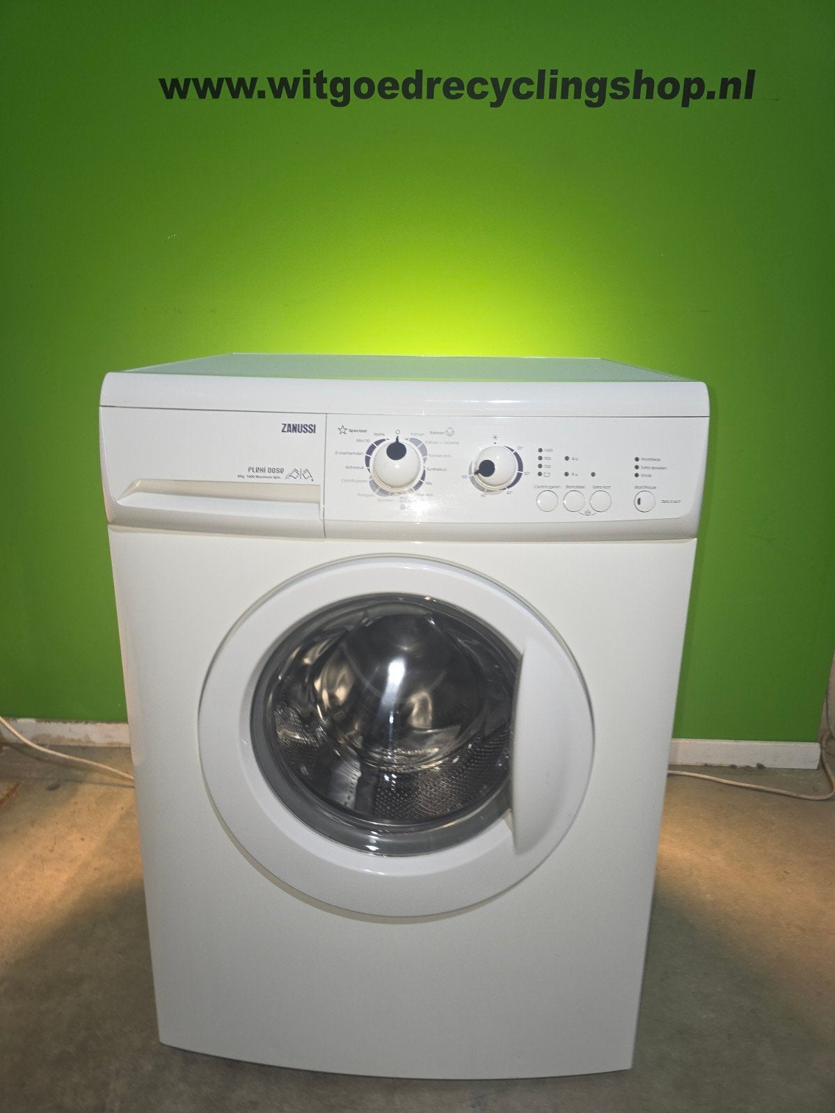 Zanussi Flexi Dose Wasmachine 6kg 1600rpm Refurbished, Witgoed en Apparatuur, Wasmachines, Refurbished, 1600 toeren of meer, Voorlader