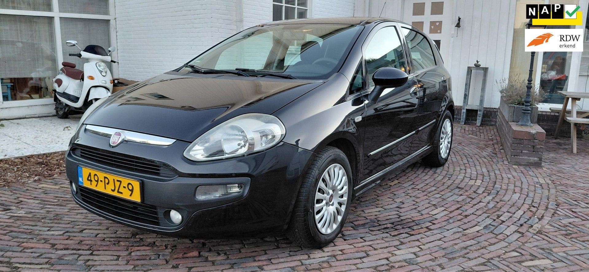 Fiat Punto Evo 1.3 M-Jet Dynamic Limited Edition 185000 km P, Auto's, Voorwielaandrijving, Euro 5, Gebruikt, 4 cilinders