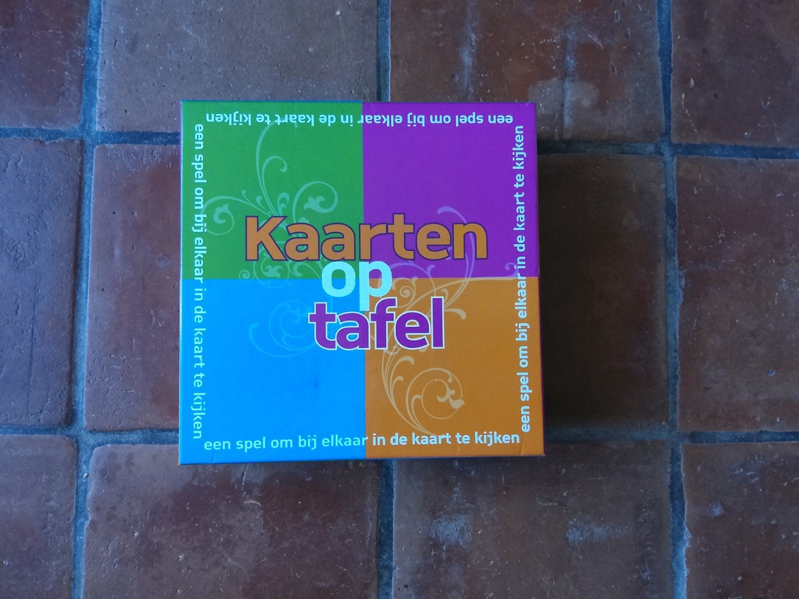 Kaarten op tafel spel, Ophalen of Verzenden, Zo goed als nieuw