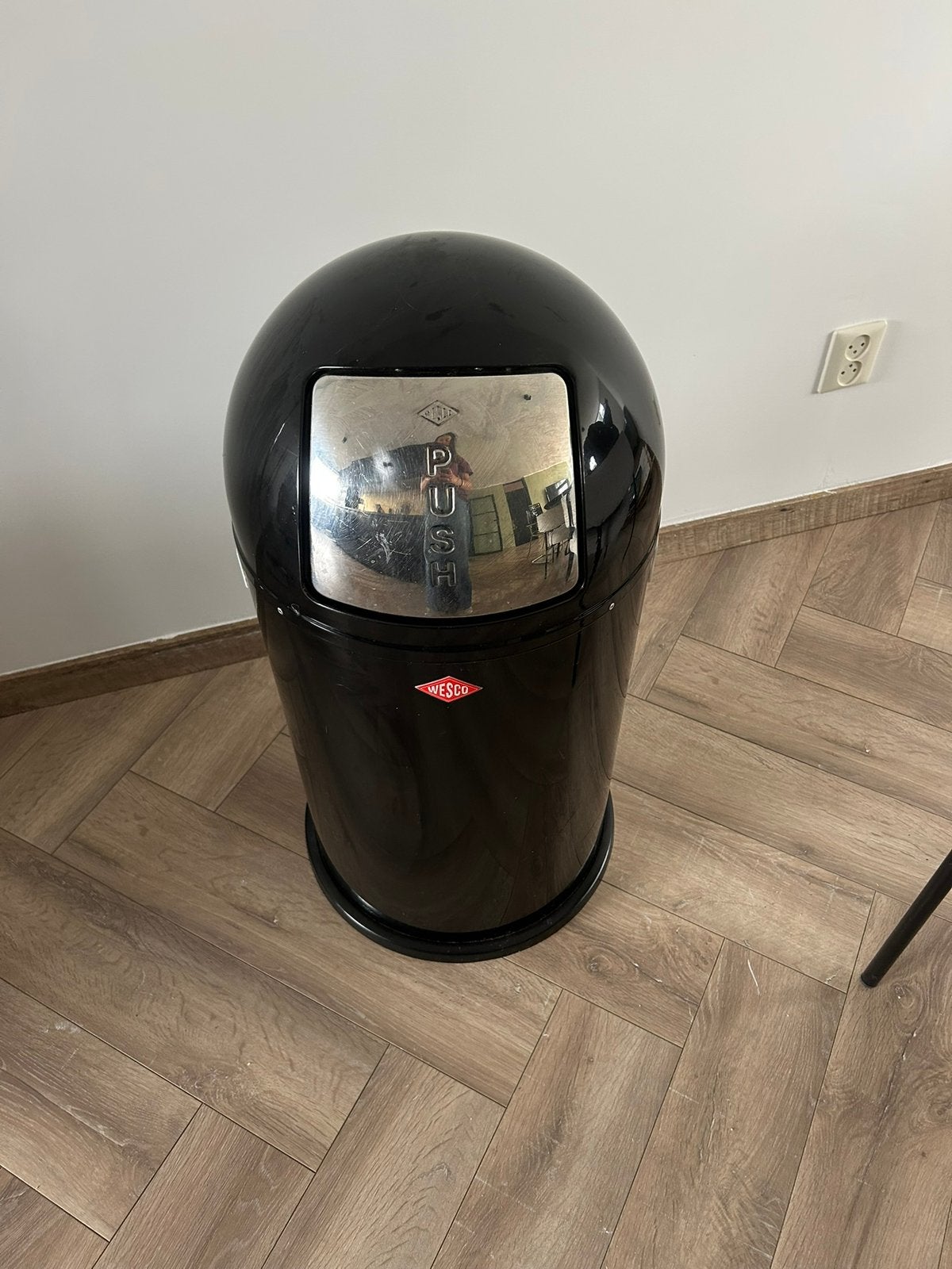 Wesco prullenbak, 40 liter of meer, Ophalen, Gebruikt