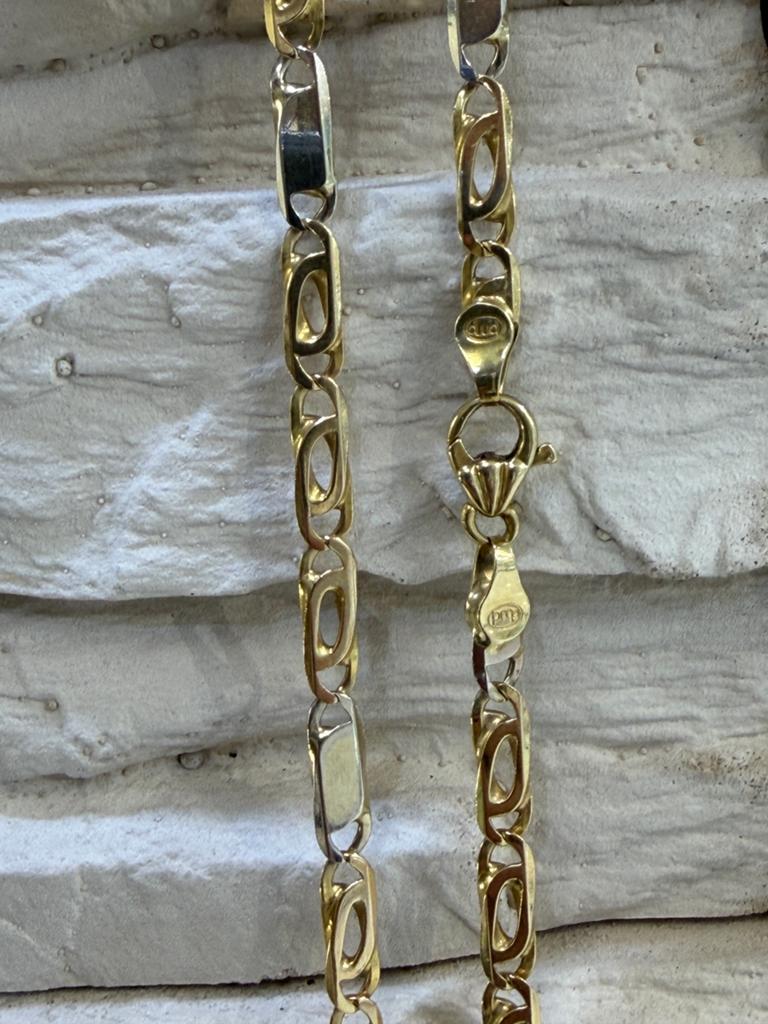 Gouden heren ketting 18kt, Www.bredajuwelier.nl, Nieuw, Ophalen of Verzenden, Www.bredajuwelier.nl