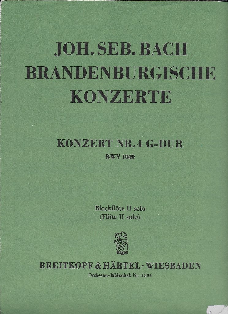 Bo33 bladmuziek joh seb bach brandenburgische konzerte, Muziek en Instrumenten, Gebruikt, Klassiek, Ophalen of Verzenden, Artiest of Componist