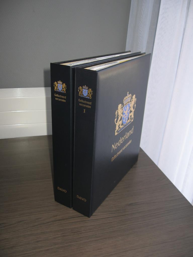 Geïllustreerd verzamelen 2000 t/m 2013 in 2 DAVO Luxe albums, Postzegels en Munten, Postzegels | Toebehoren, Verzenden, Verzamelalbum