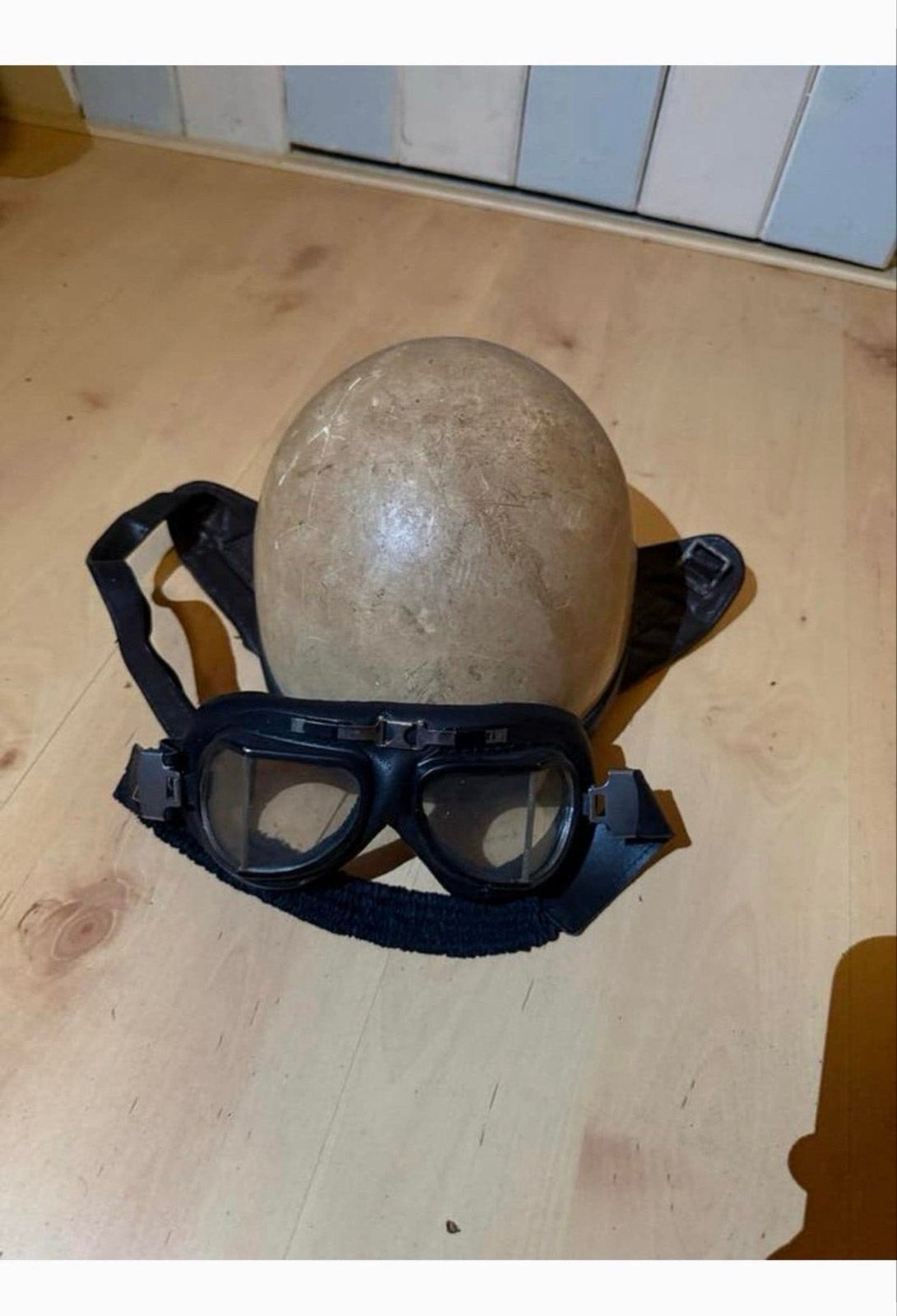 Vintage Franke helm - Klassieker voor de liefhebber, Ophalen of Verzenden, Tweedehands, Overige typen, Overige merken