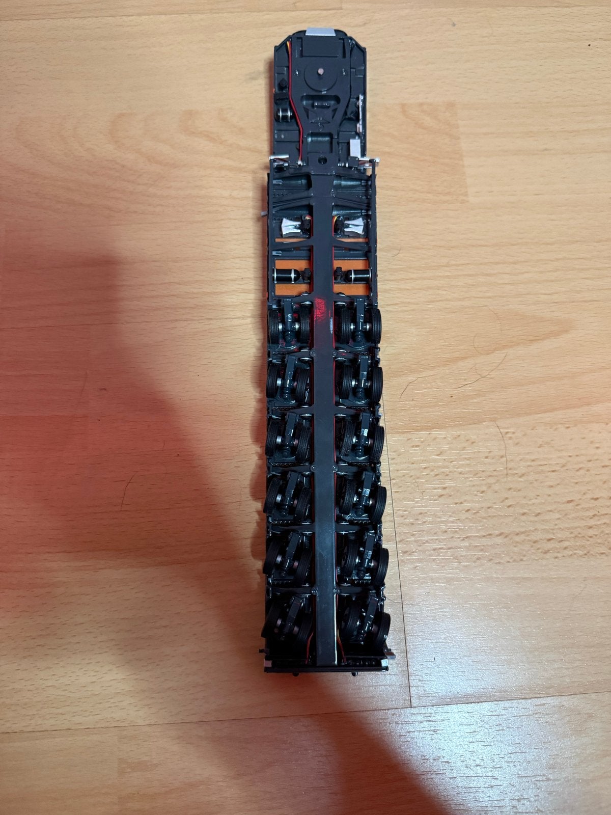 Uitschuif dieplader 1:50 WSI schaalmodel., Hobby en Vrije tijd, Ophalen, Zo goed als nieuw, Bus of Vrachtwagen, Overige merken