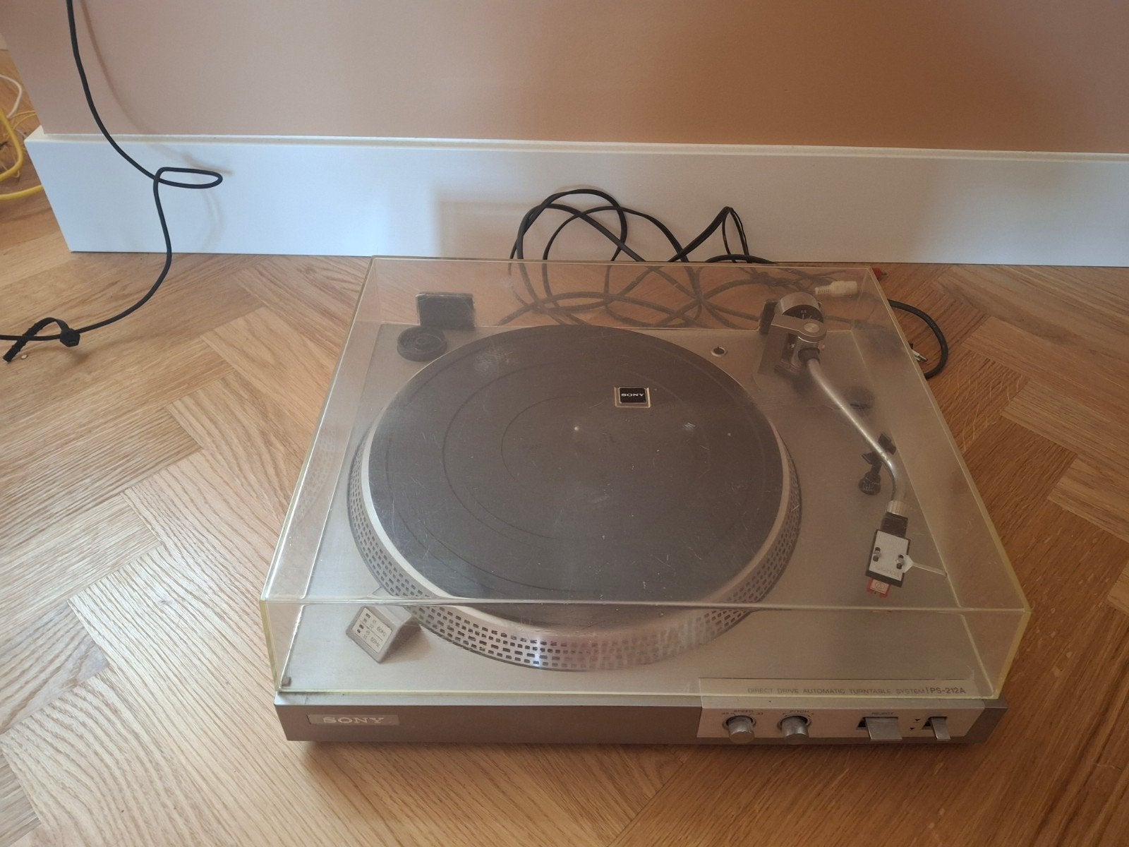 Sony PS-212A Platenspeler - Vintage Direct Drive, Audio, Tv en Foto, Platenspelers, Ophalen of Verzenden, Gebruikt, Platenspeler