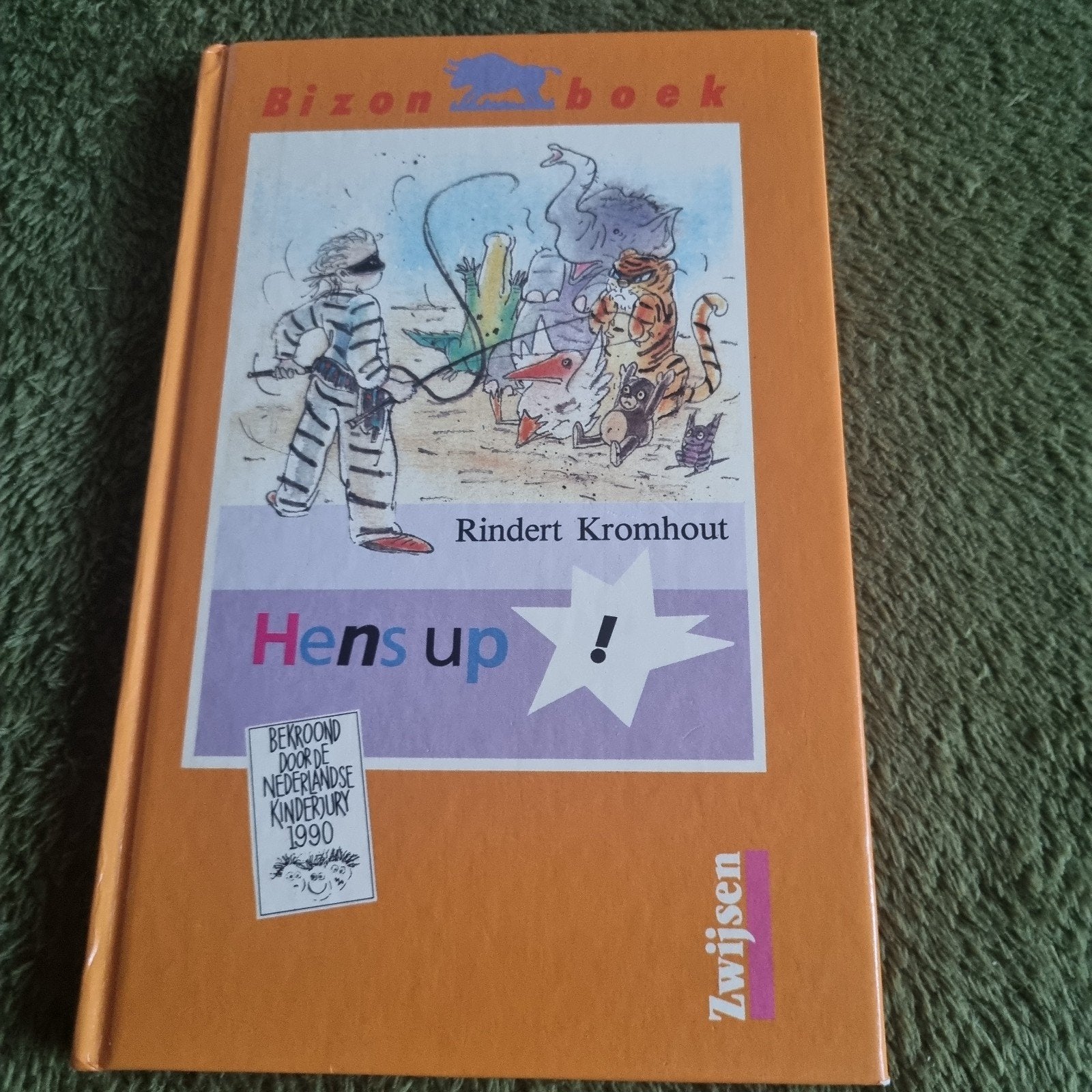 Hens op! - Bizon boek door Rindert Kromhout, Ophalen of Verzenden, Gelezen, Rindert Kromhout, Fictie algemeen
