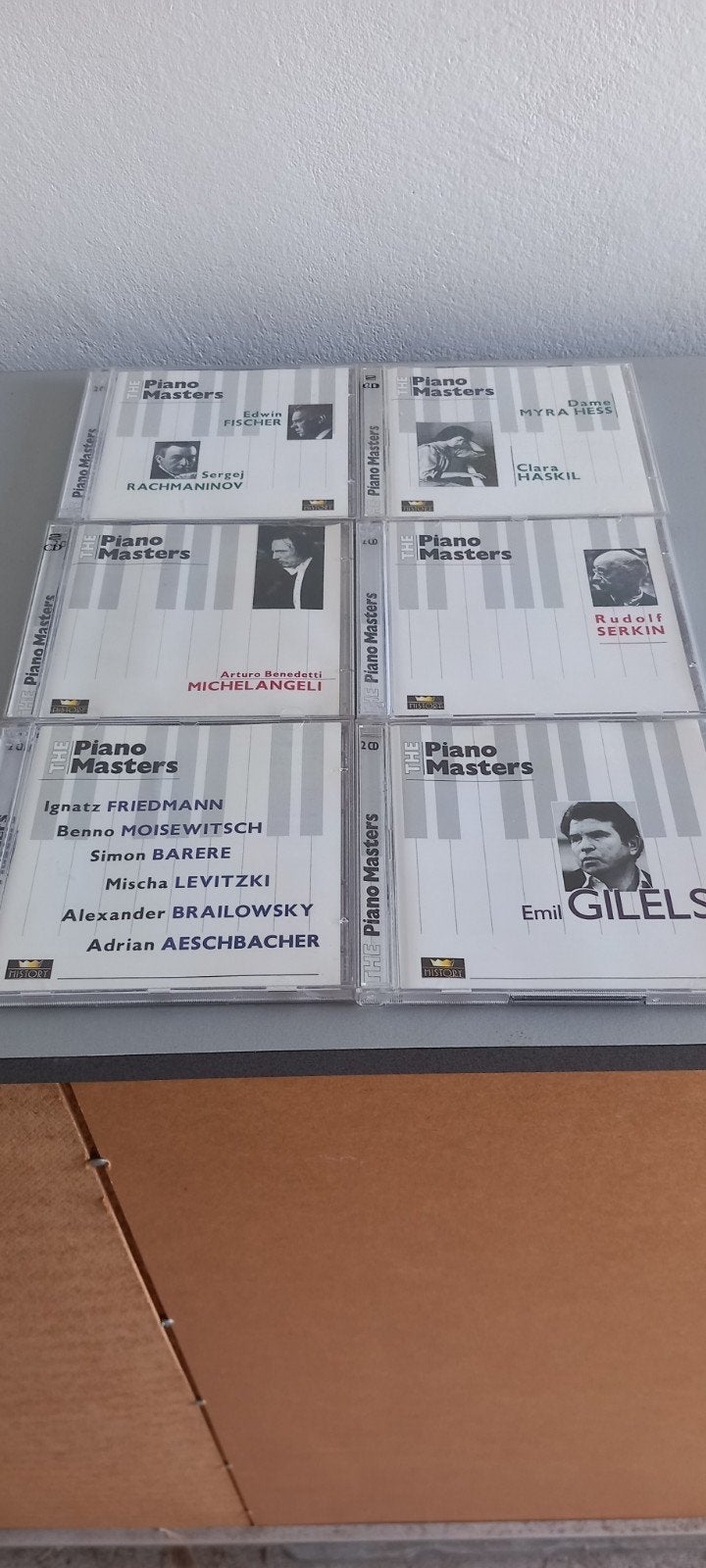 The Piano Masters CD Collectie - Klassieke Pianomuziek, Overige componisten, Modernisme tot heden, Ophalen of Verzenden, Zo goed als nieuw
