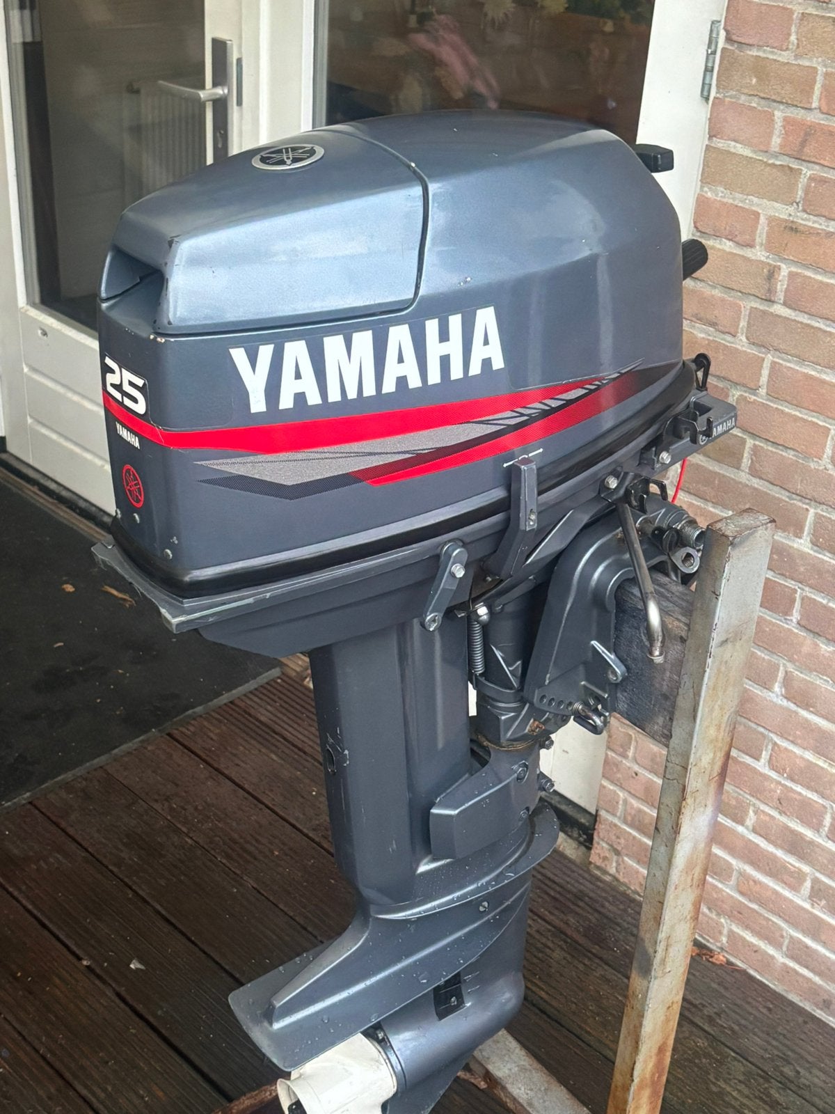 Yamaha 25 pk 2takt kortstaart, Ophalen, Zo goed als nieuw, Benzine, 10 tot 30 pk