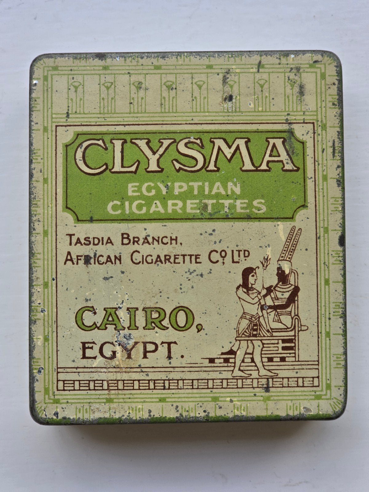 clysma Cairo Egypt Egyptian Cigarettes blikje, Ophalen of Verzenden, Gebruikt, Overige