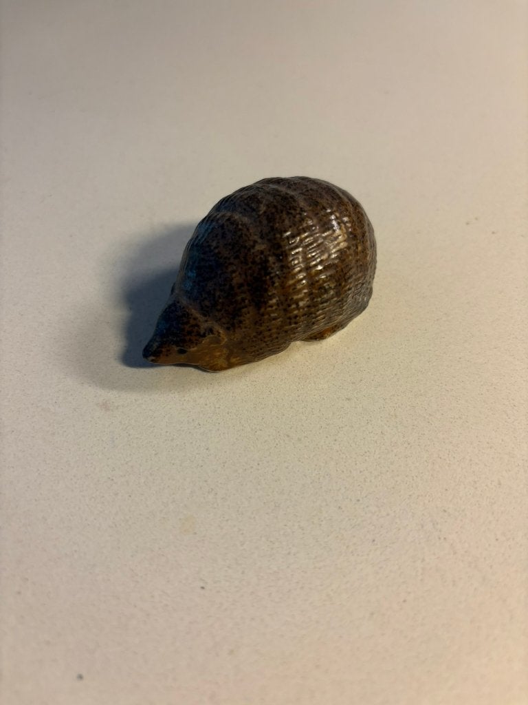 Egel beeldje - woondecoratie riet visschers winkel stein!, Verzamelen, Beelden en Beeldjes, Ophalen of Verzenden, Zo goed als nieuw