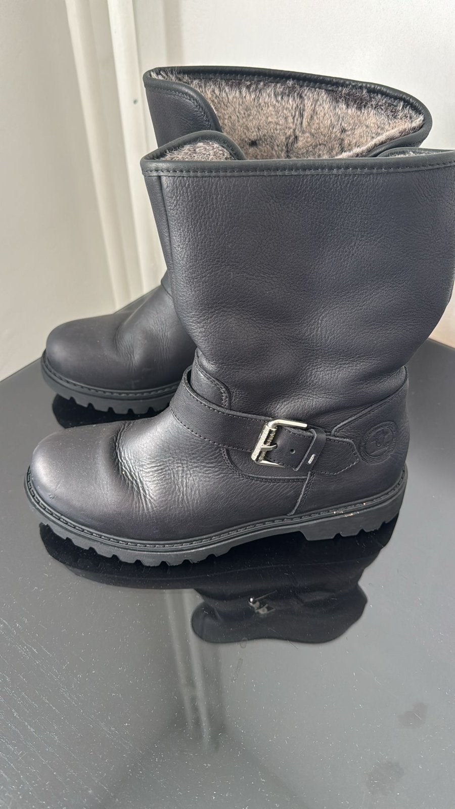 Panama jack laarzen €50 maat 36, Ophalen, Zo goed als nieuw, Zwart, Sneakers of Gympen