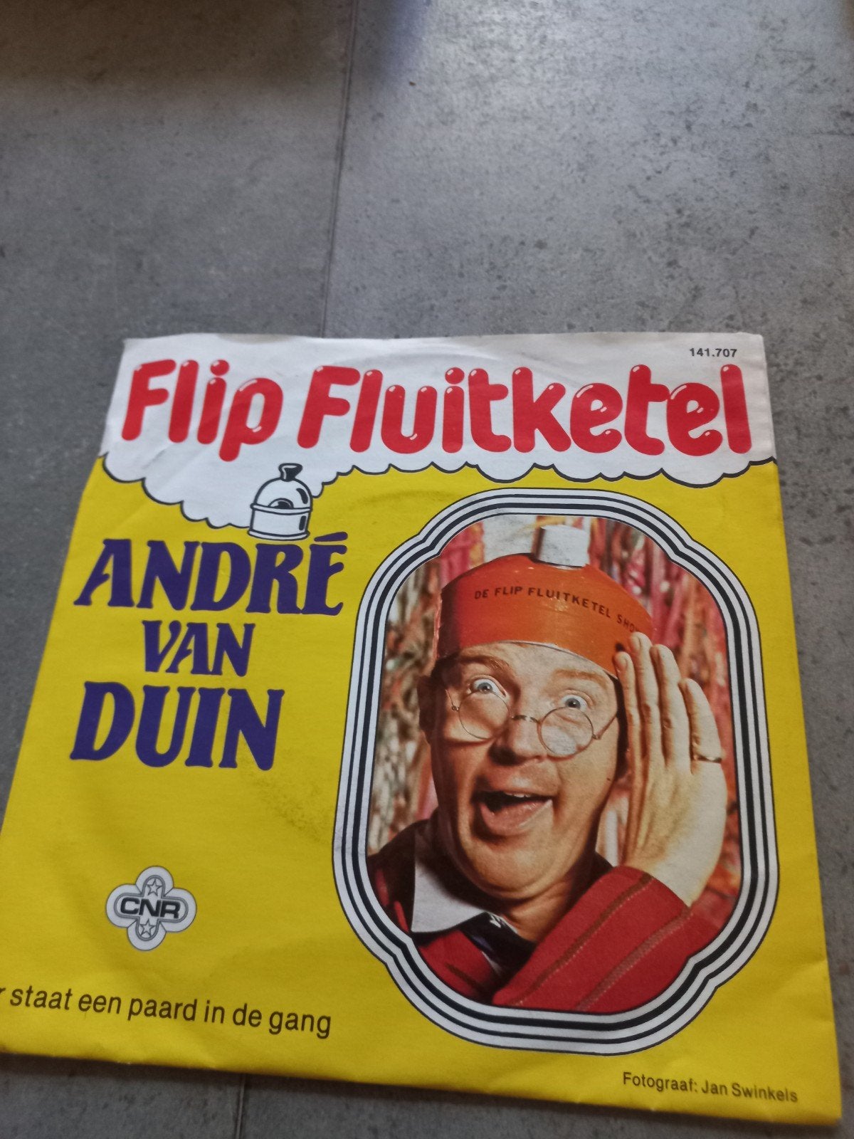 André van Duin - Flip Fluitketel (Vinyl Single), Cd's en Dvd's, Ophalen of Verzenden, Gebruikt, 7 inch, Humor en Cabaret