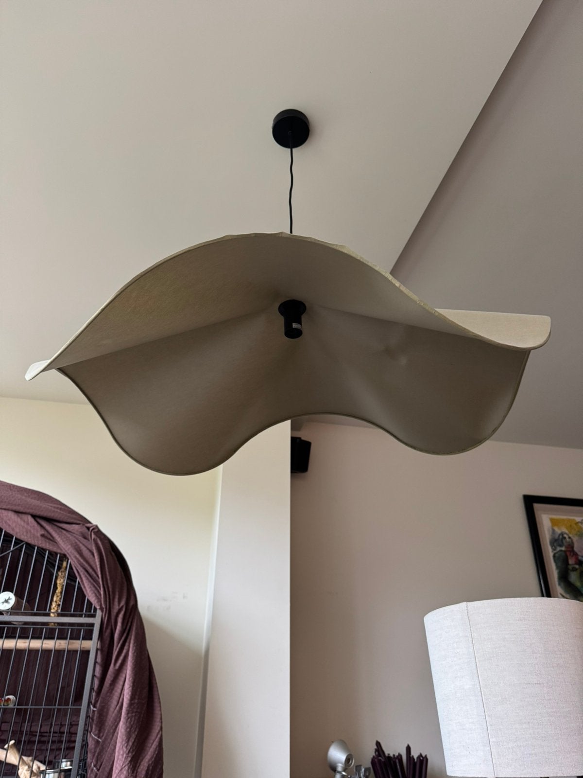 Casa Gitane NOR pendant lamp hanglmap groen, Ophalen, Gebruikt, Eclectisch, E27 (groot)