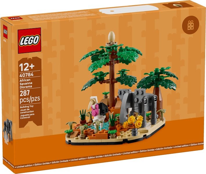 Lego | GWP | Afrikaanse savanne diorama | 40784, Lego, Overige thema's, Lego, Nieuw